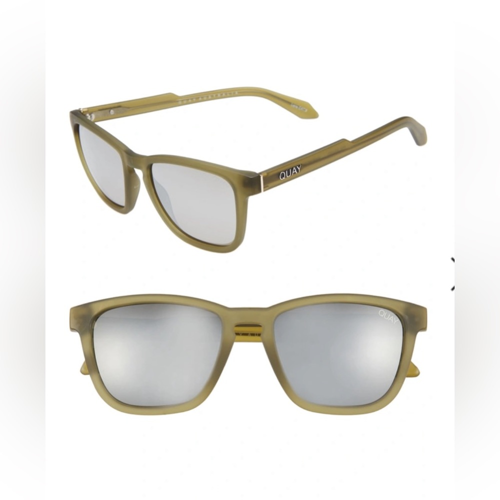 - - Quay Australia HARDWIRE Olive/Silver